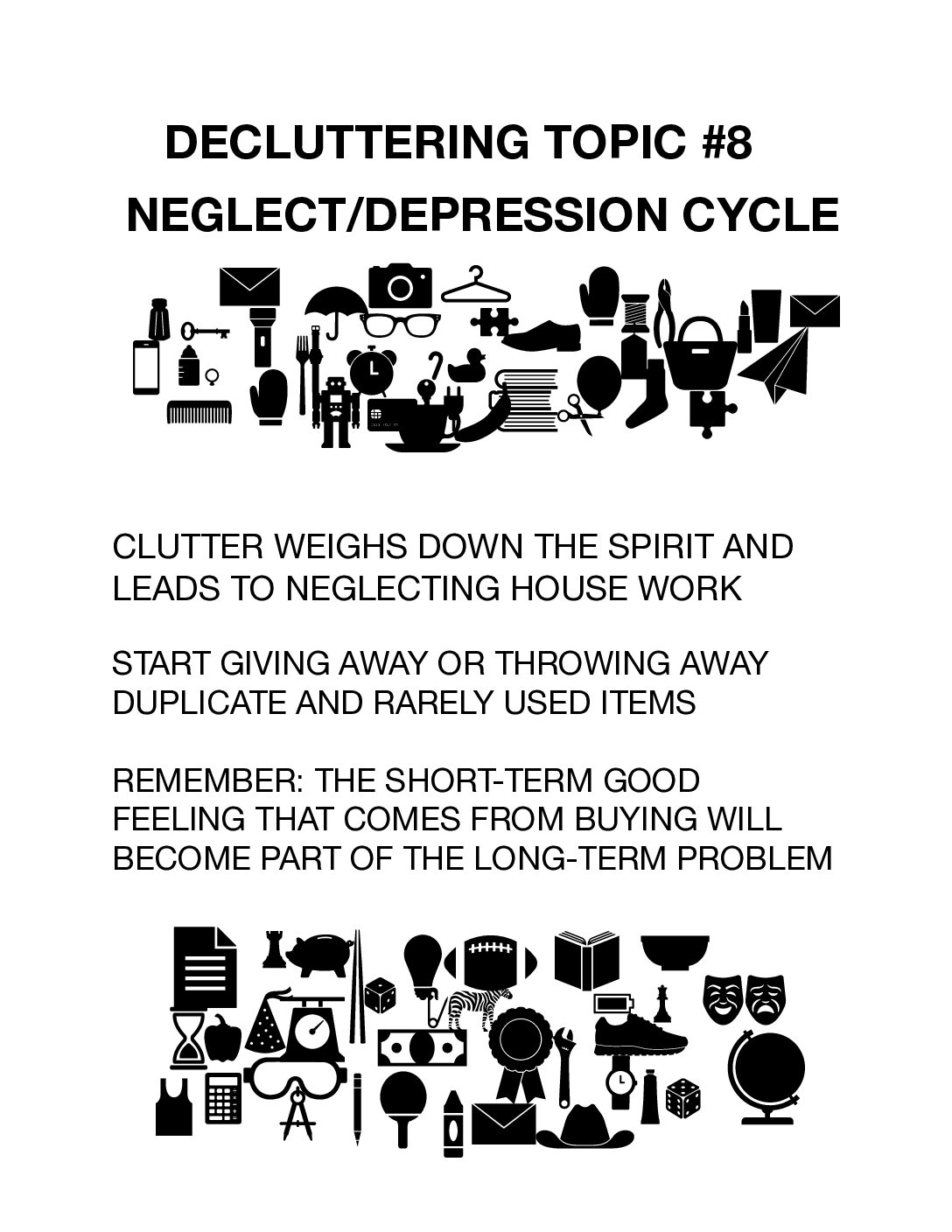 Decluttering Topics
